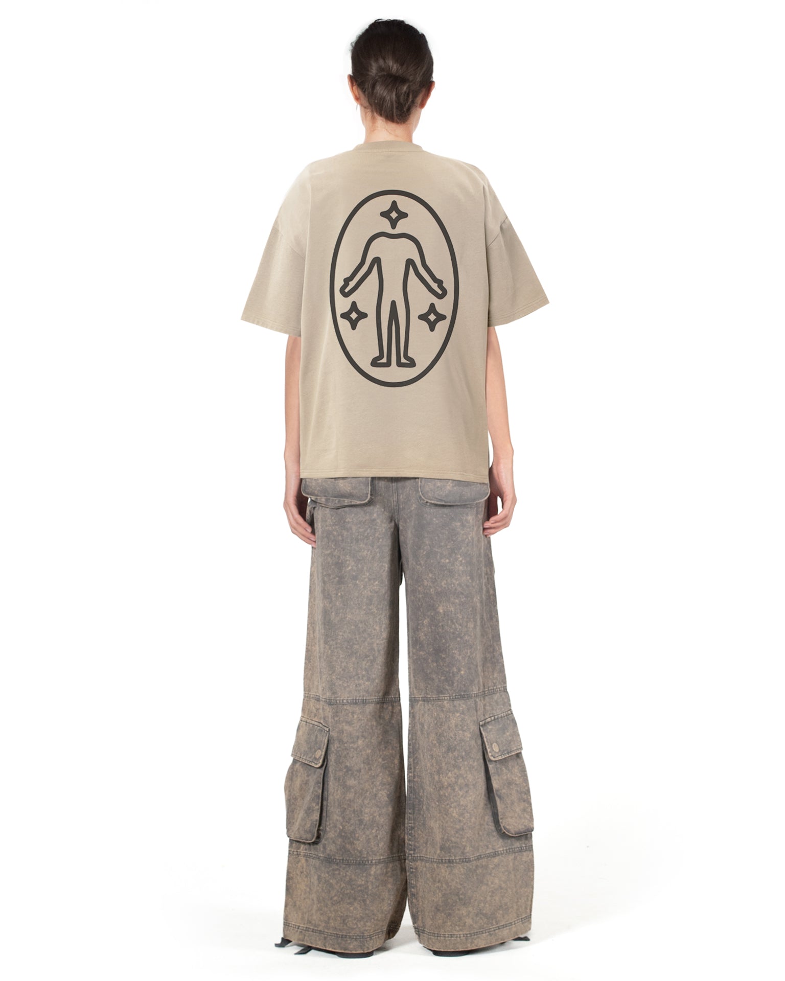 Tee Essential Logo Taupe