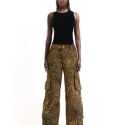 Camouflage Jacquard Pants