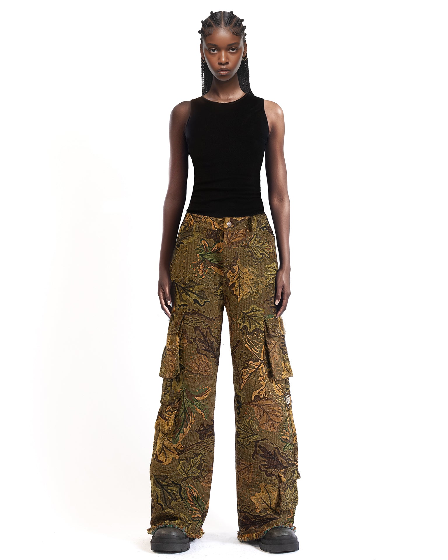 Camouflage Jacquard Pants