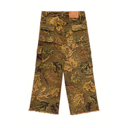 Camouflage Jacquard Pants