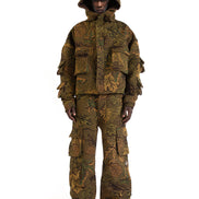Camouflage Jacquard Jacket