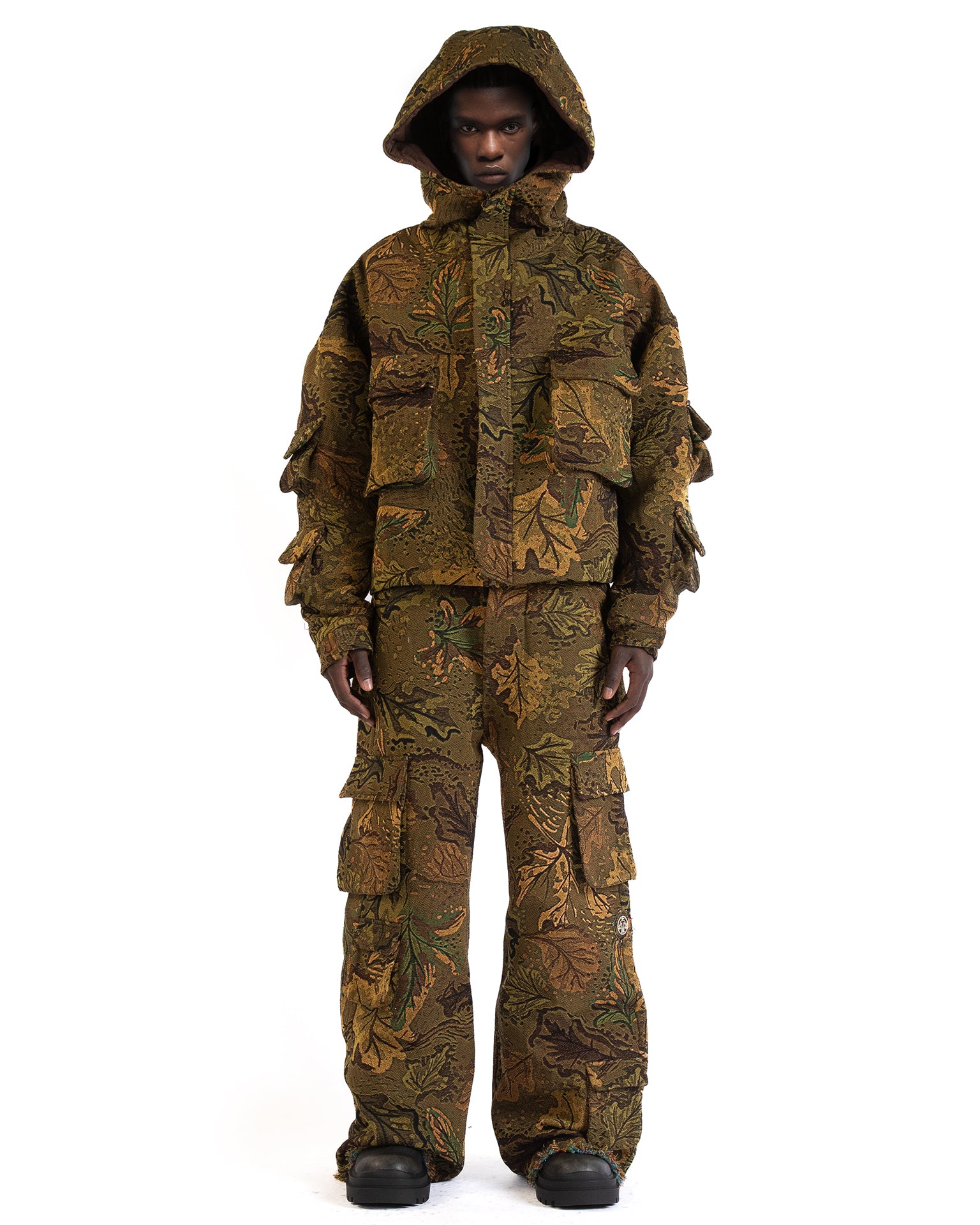 Camouflage Jacquard Jacket