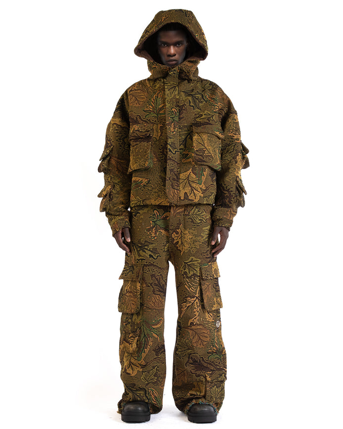 Camouflage Jacquard Jacket