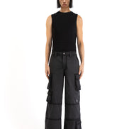 Field Black Cargo Pants