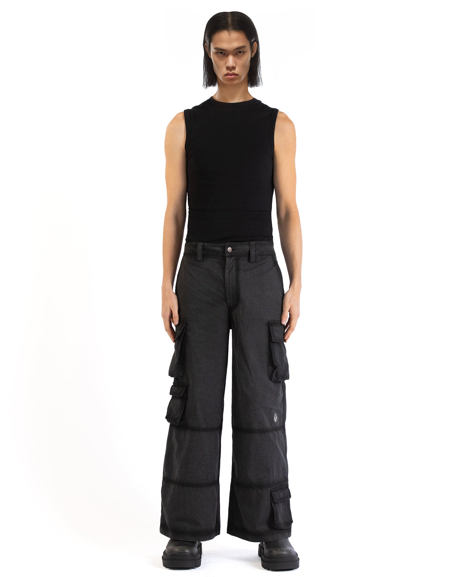 Field Black Cargo Pants