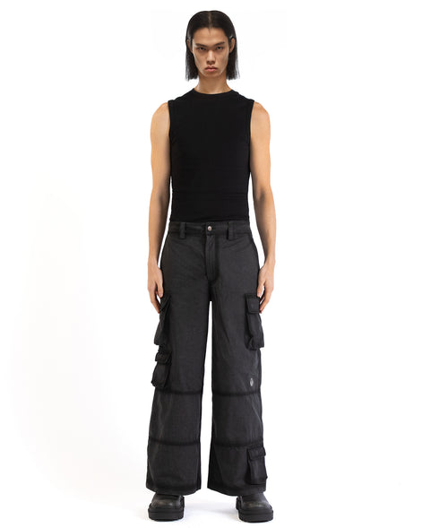 Field Black Cargo Pants