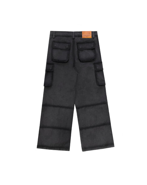 Field Black Cargo Pants