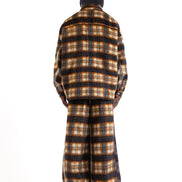 back view highlighting drop-shoulder fit and chest patch detail