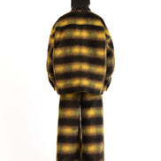 Back view showing the relaxed fit