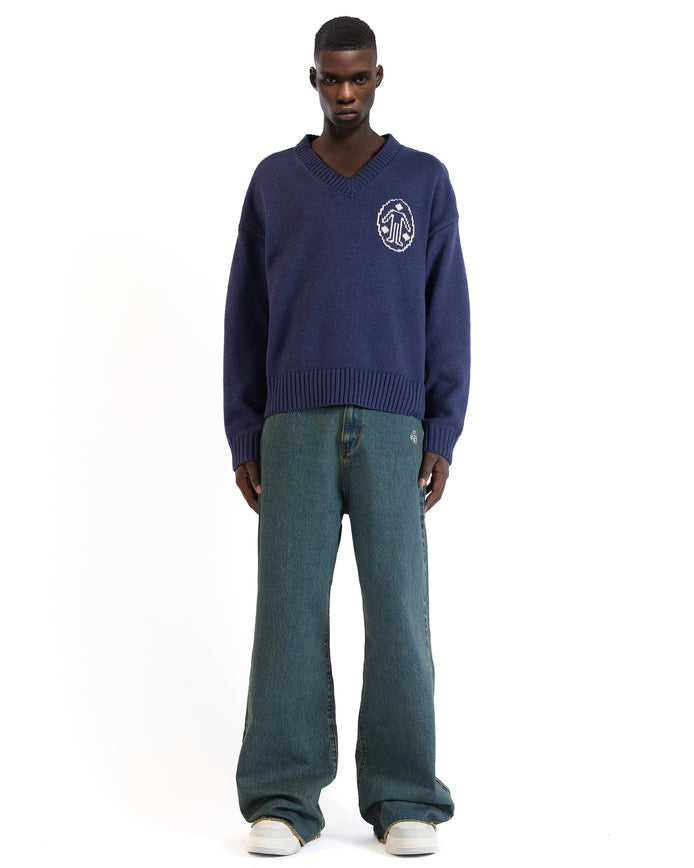 Signature Knit V-Neck