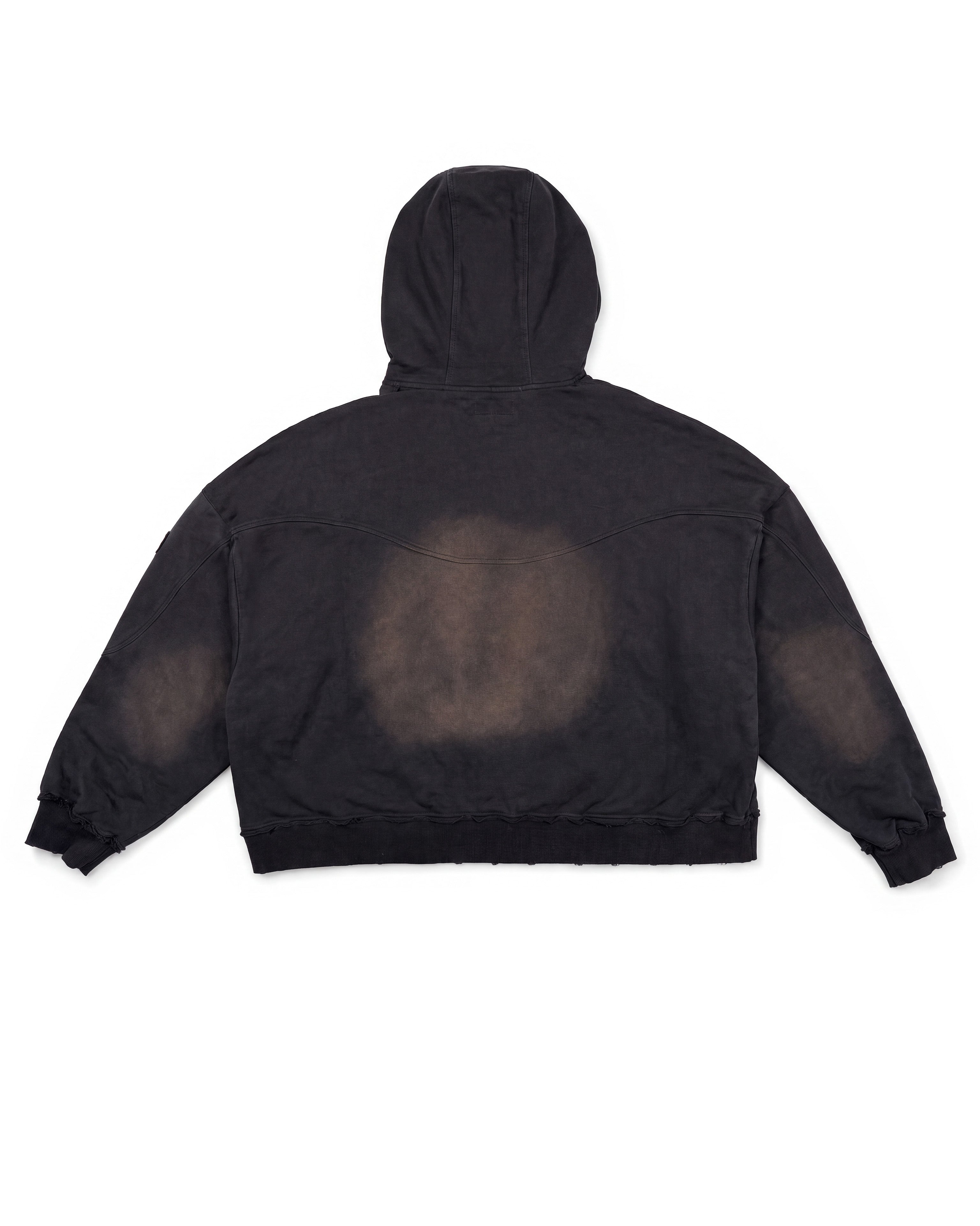 Hoodie Black Dirty
