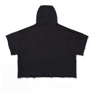 Hoodie Poncho Black