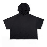 Hoodie Poncho Black