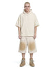 Hoodie Poncho Cream