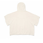 Hoodie Poncho Cream