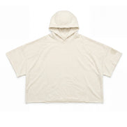Hoodie Poncho Cream