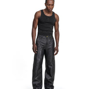 Leather Pants Black