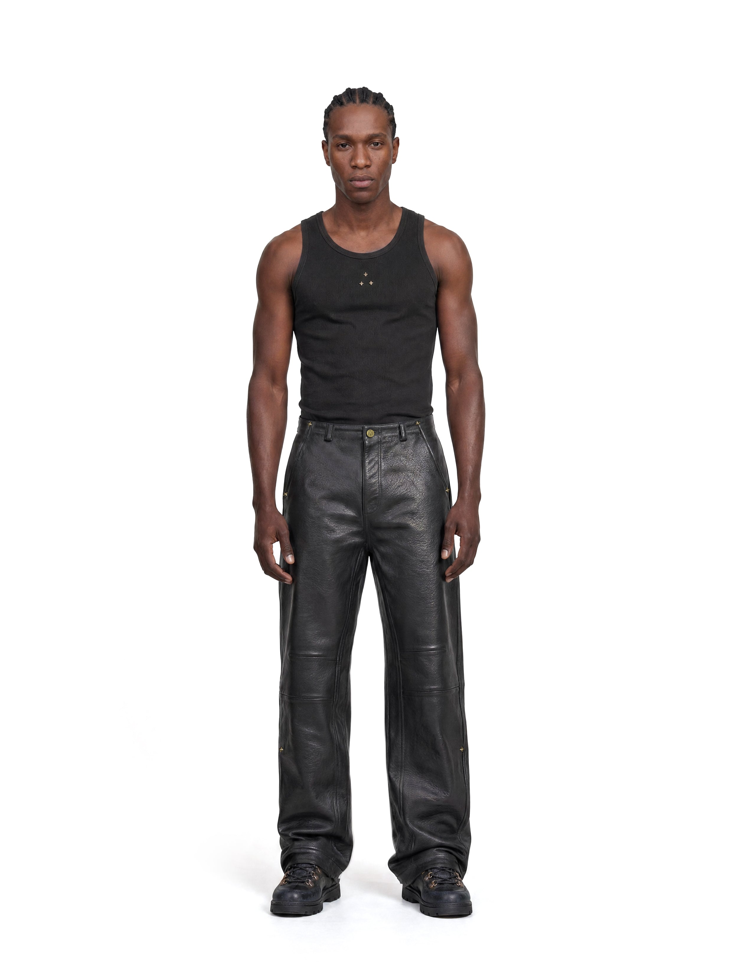 Leather Pants Black