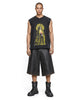 Shorts Faux Leather Black