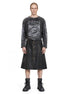 Skirt PU Leather Black