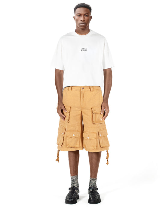 Washed Desert Cargo Shorts