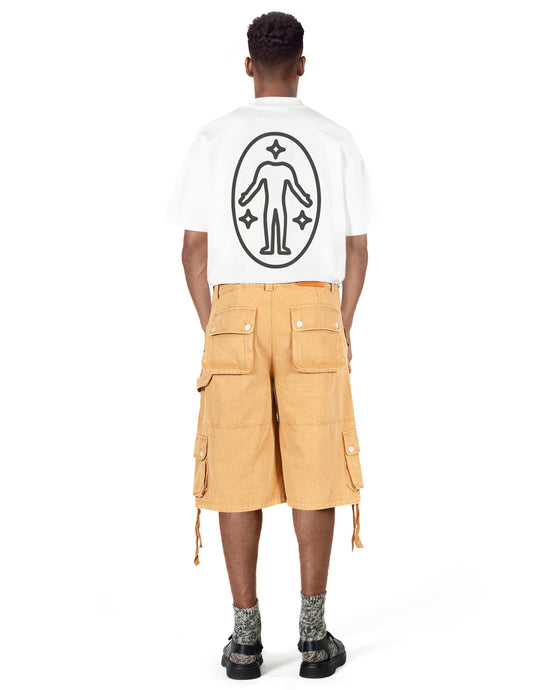 Washed Desert Cargo Shorts