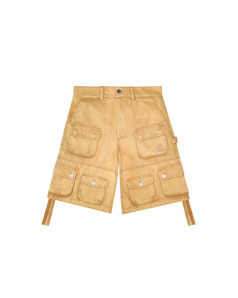 Washed Desert Cargo Shorts