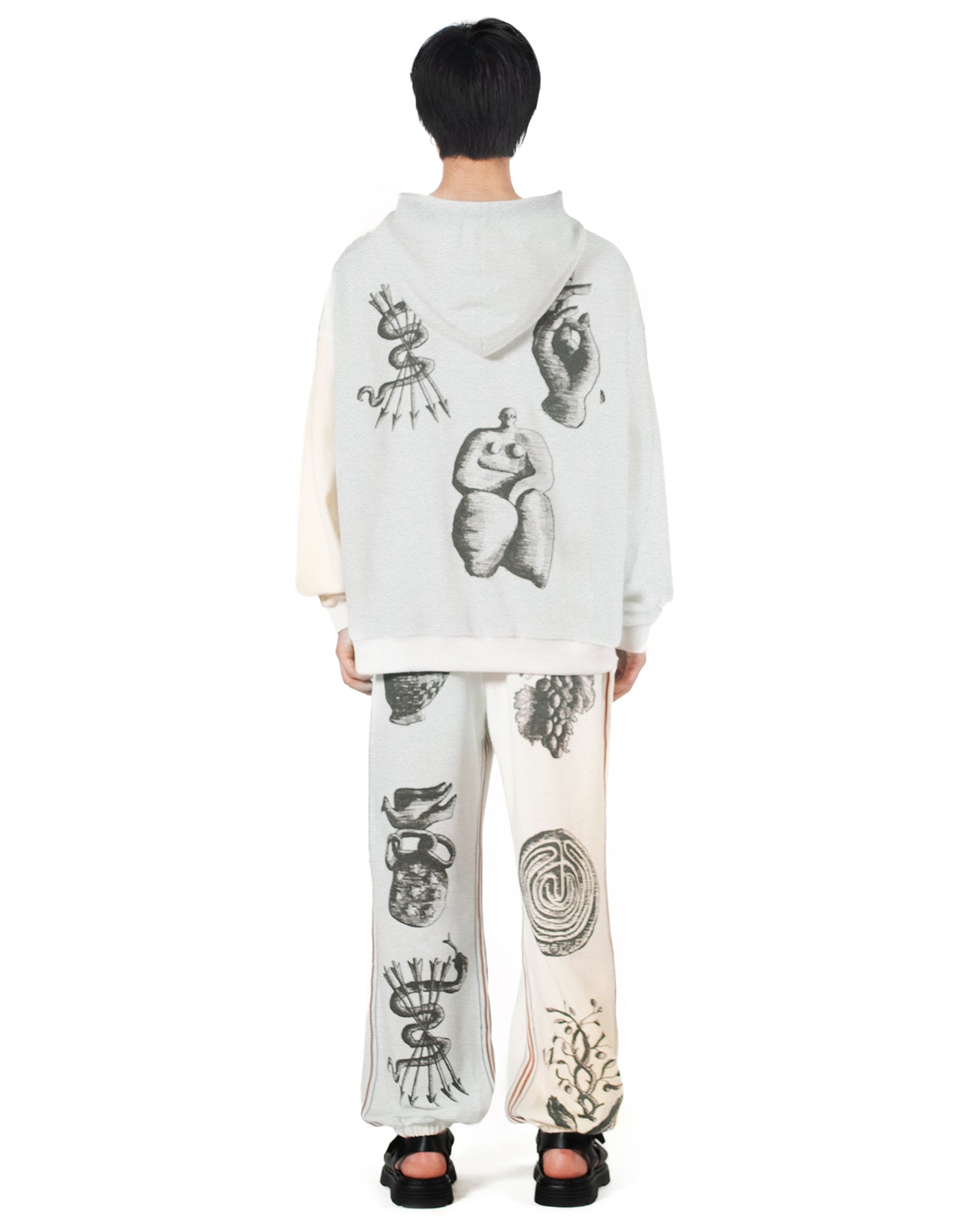 Reversed Double Graphic Hoodie