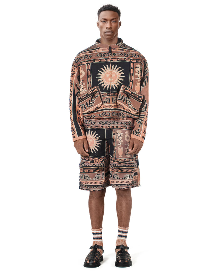 Jacquard Outdoor Jacket