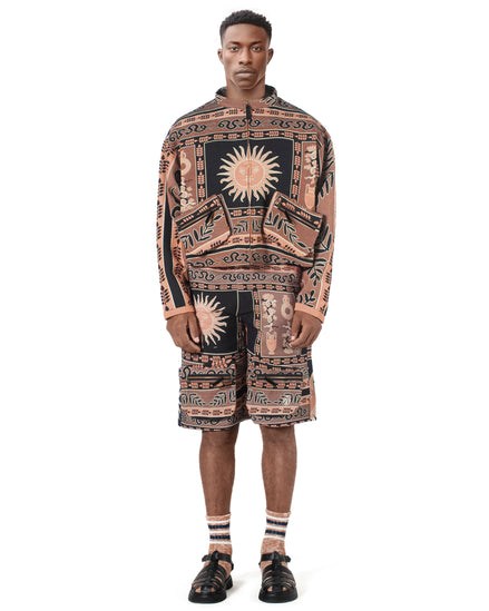 Jacquard Outdoor Jacket