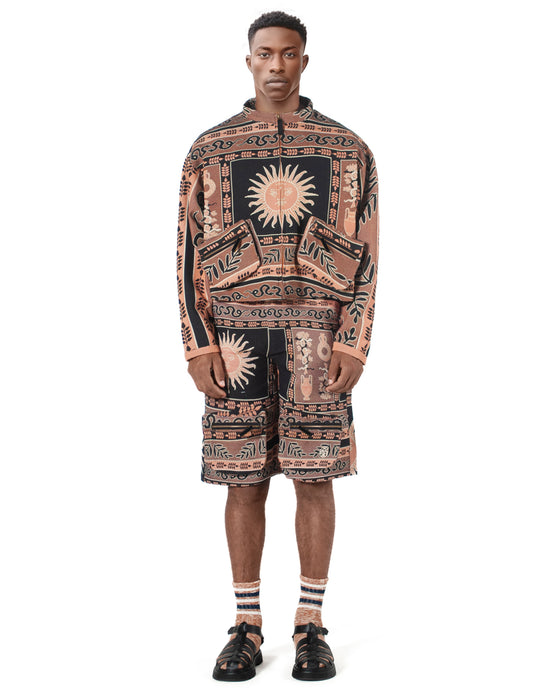 Jacquard Outdoor Jacket