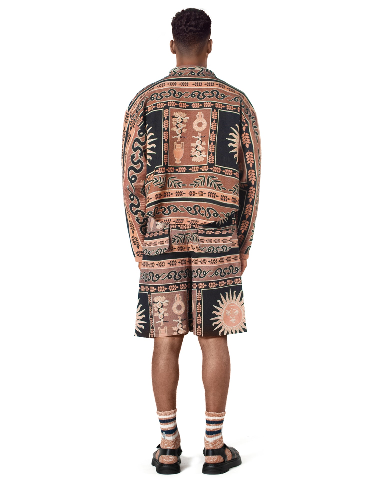 Jacquard Outdoor Jacket