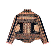 Jacquard Outdoor Jacket