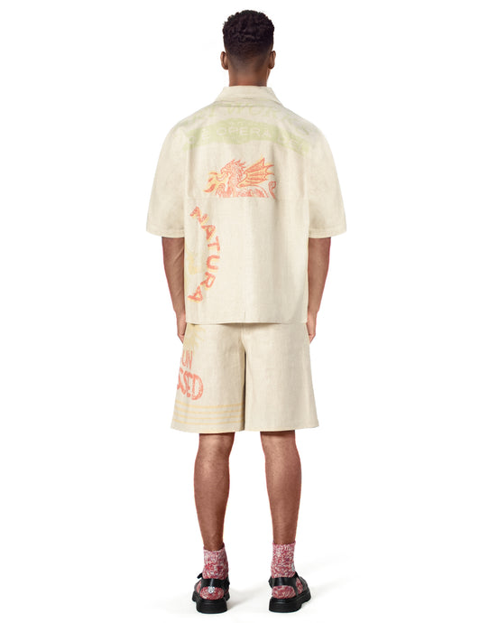 Resort Shirt Fruit Sand