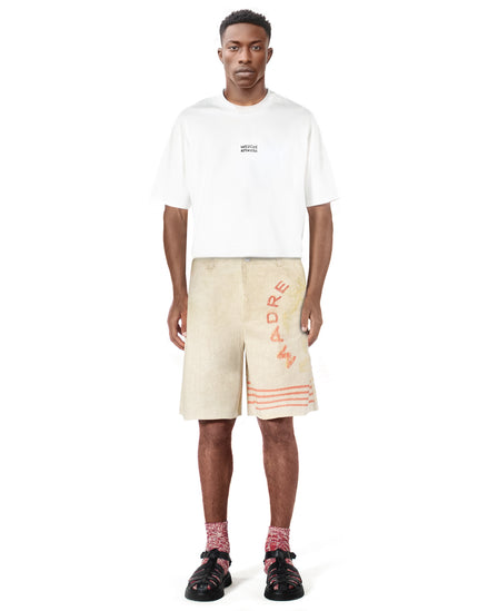 Fruit Linen Shorts