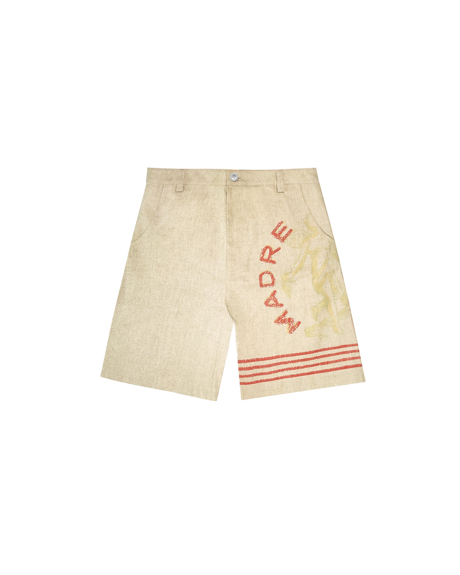 Fruit Linen Shorts