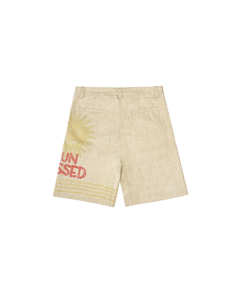 Fruit Linen Shorts