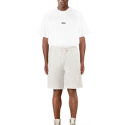 Grey Melange Sweat Shorts