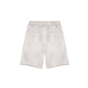 Grey Melange Sweat Shorts
