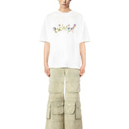 T-Shirt Flower Lettering