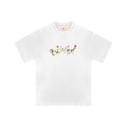 T-Shirt Flower Lettering
