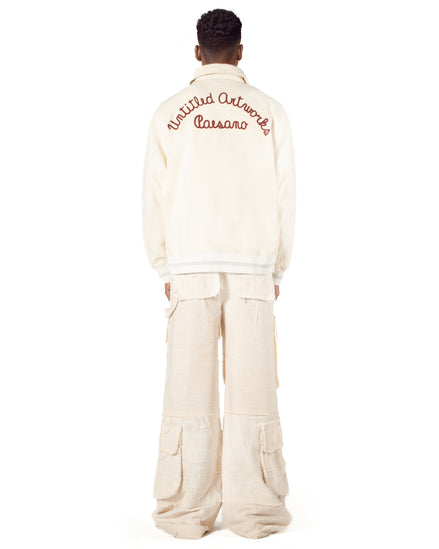 Paesano Varsity Jacket Cream