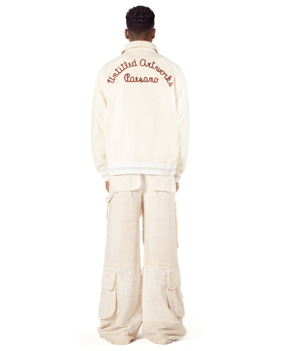 Paesano Varsity Jacket Cream