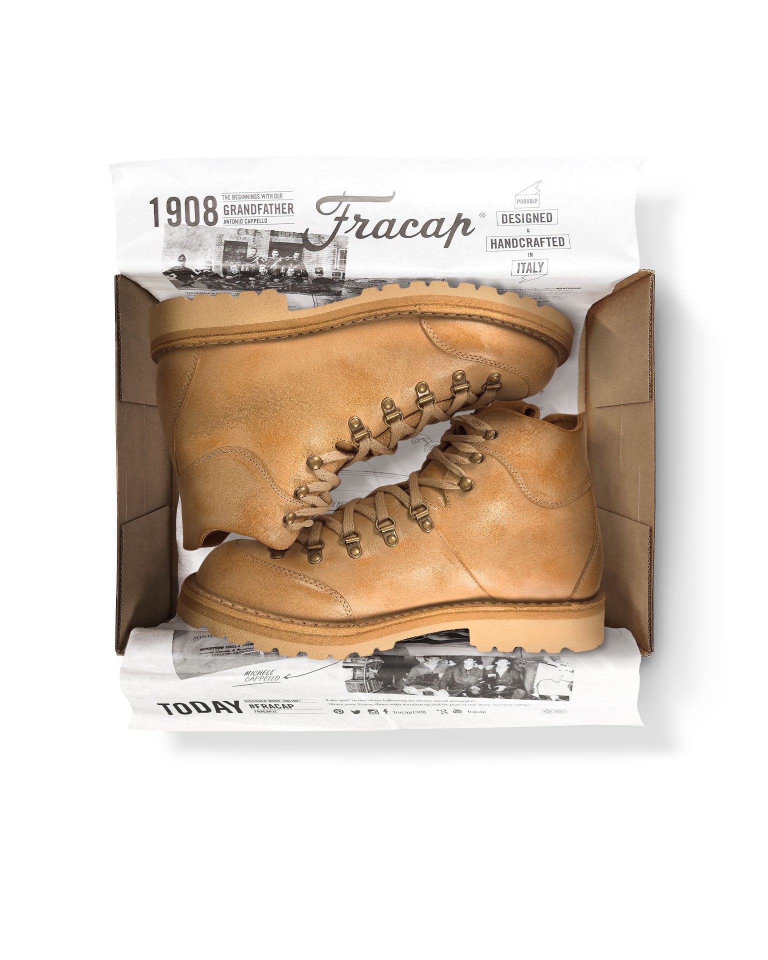 Untitled Artworks x Fracap - Destroyer Boot Honey