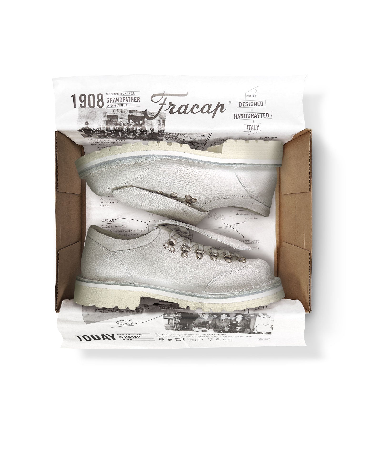 Untitled Artworks x Fracap - Duty Derby White