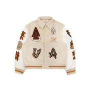 Varsity Jacket Hunting Oat