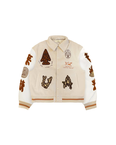 Varsity Jacket Hunting Oat