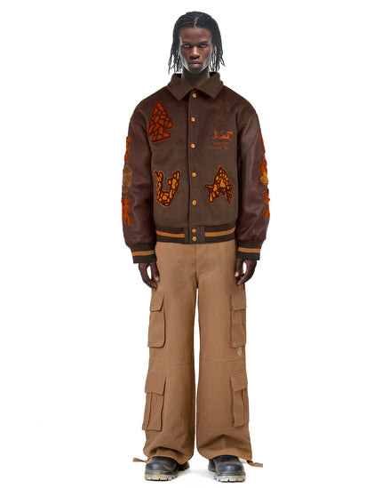 Varsity Jacket Hunting Umber