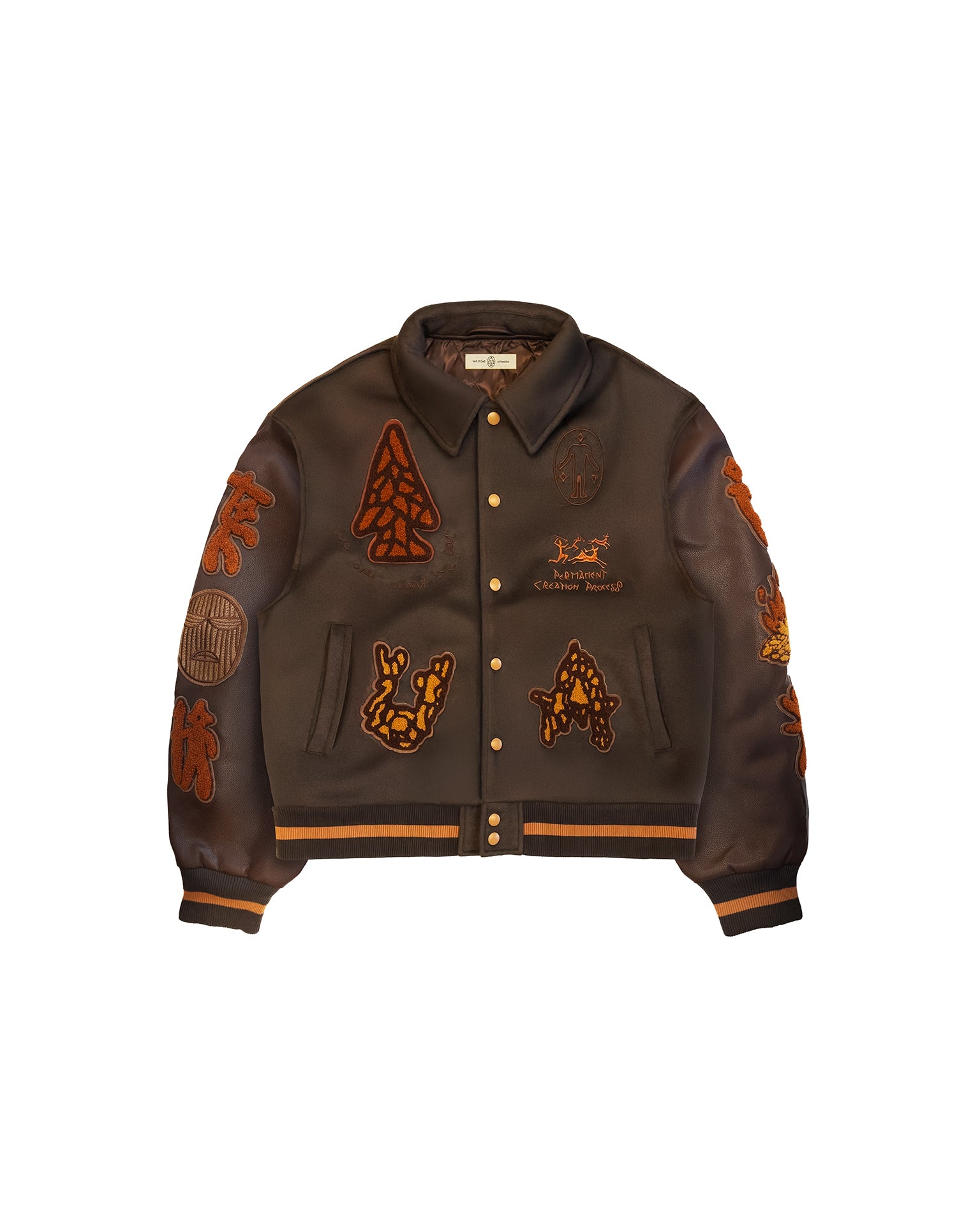 Varsity Jacket Hunting Umber