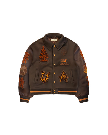 Varsity Jacket Hunting Umber
